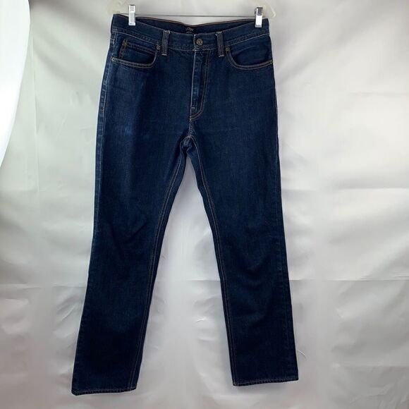 J Crew Factory The Sutton Dark rinse blue jeans - Picture 1 of 13